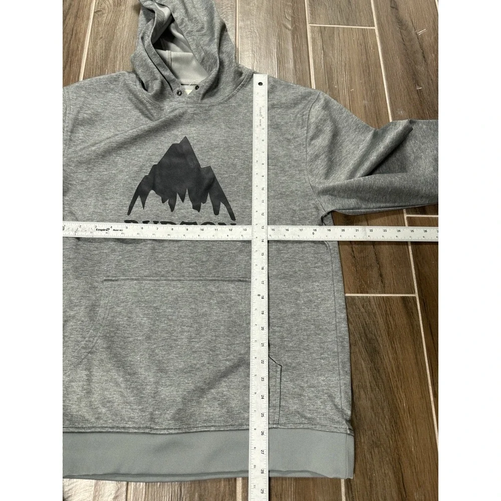 Burton Hoodie Sweatshirt Pullover Sweater Snowboard Ski Mens Sz L - Picture 6 of 6